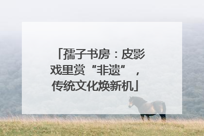 孺子书房：皮影戏里赏“非遗”，传统文化焕新机